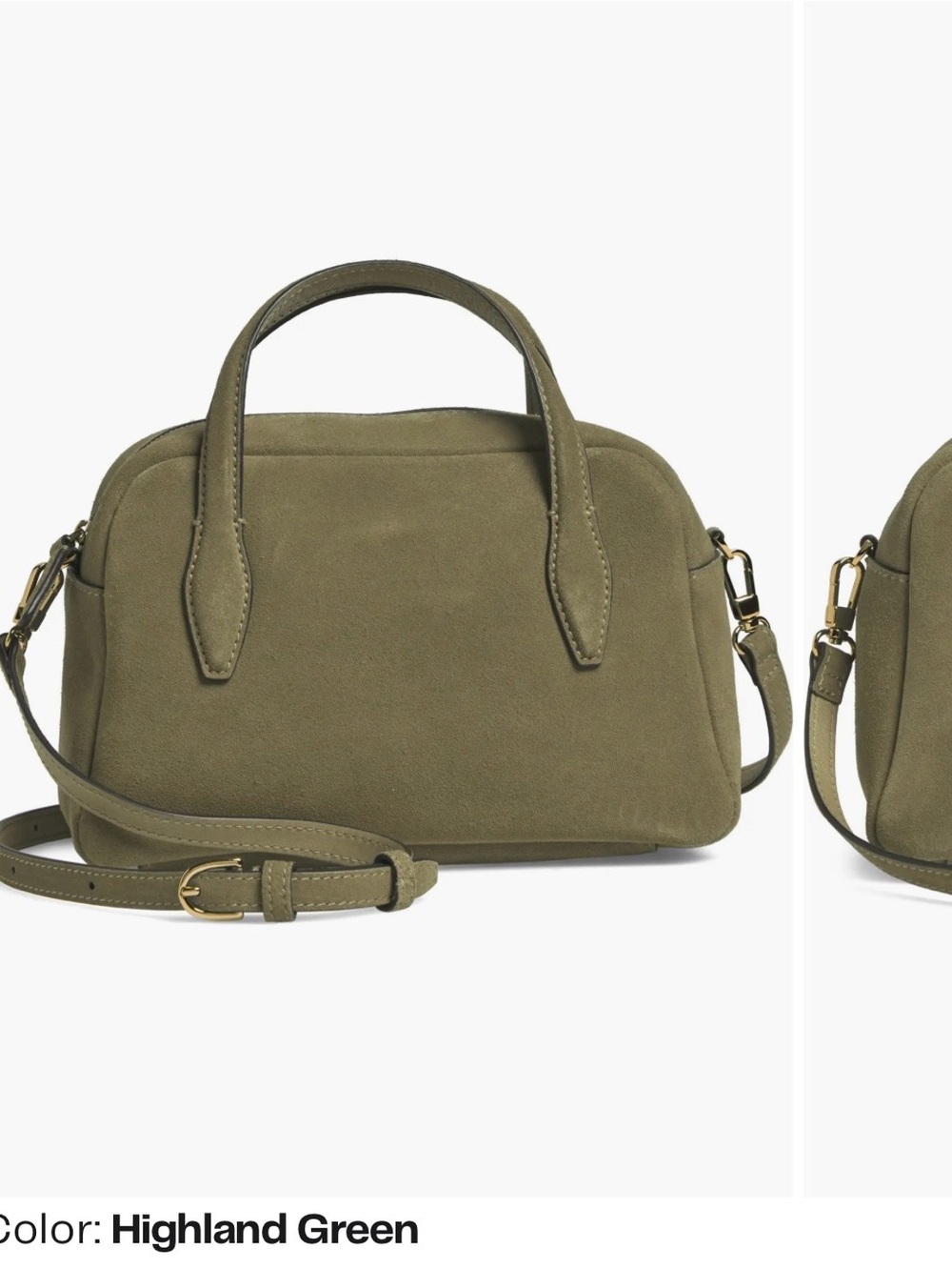 Madewell  Suede Crossbody Bag. Get ready for fall !! Great for back to school